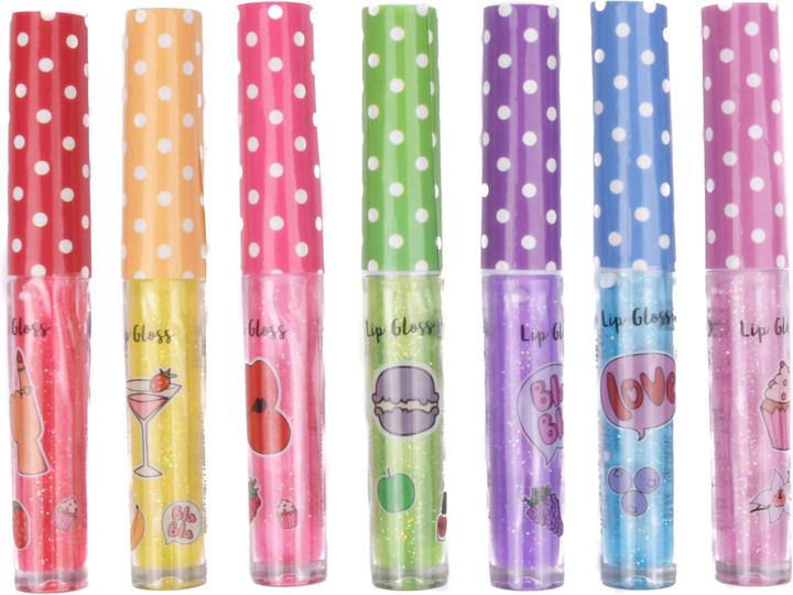 Immagine prodotto Create It! Lucidalabbra Geur & Glitter, 7 pezzi.