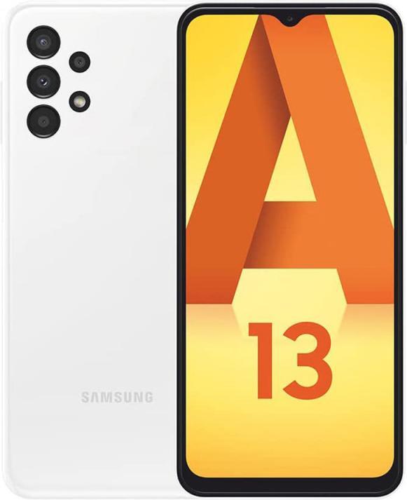 Actual product image Samsung Galaxy A13 EU (64 GB, White, 6.60", Dual SIM, 4G)