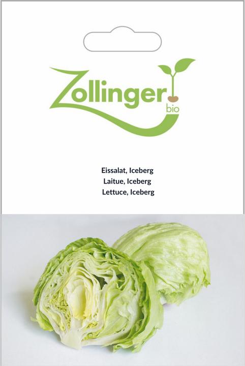 Produktbild Zollinger Bio Eissalat, Iceberg (Gemüsesamen)