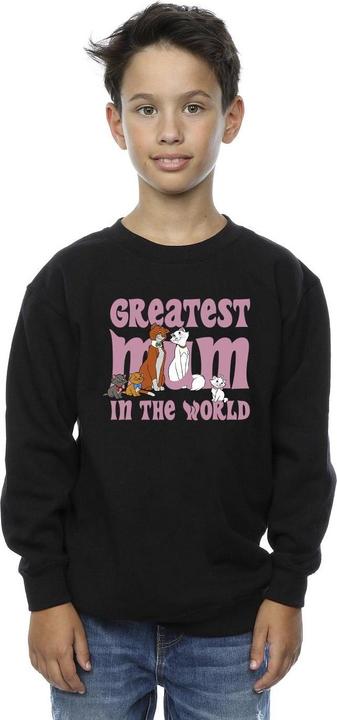 Actual product image Disney Boys The Aristocats Greatest Mum Sweatshirt (128)