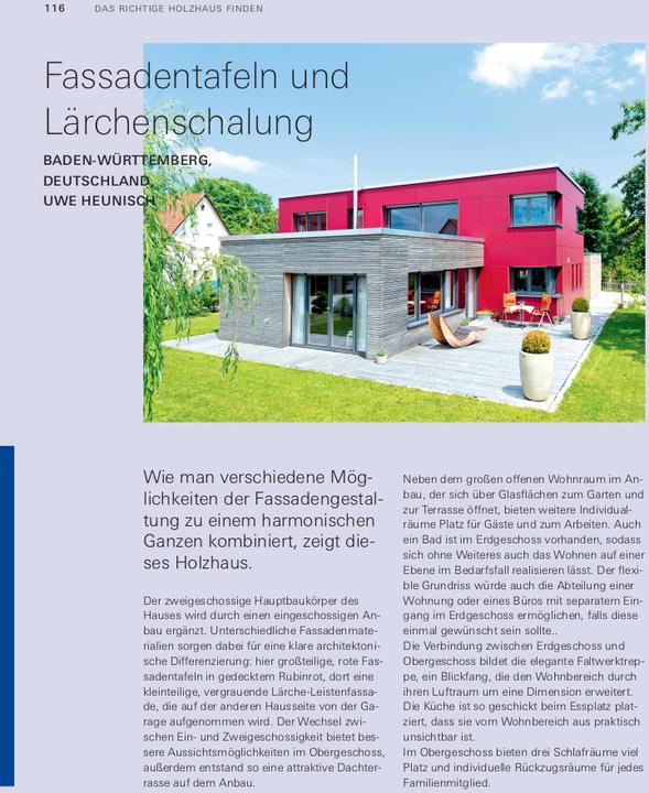 Produktbild Unser Holzhaus planen und bauen (Deutsch, Gerrit Horn, Dr. Martin Teibinger, 2024)