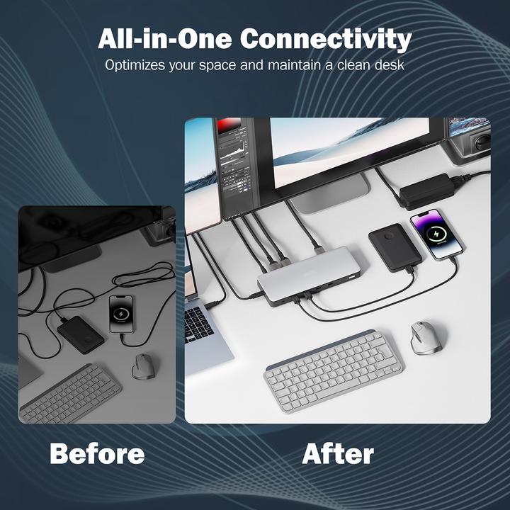 Produktbild Digitus USB-C Docking Station, 13-Port (USB-C, 13 Ports)