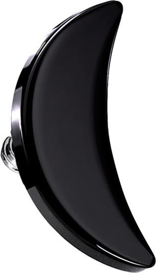 Immagine prodotto Star Piercing Ancora dermica Luna nera (senza ottone, Acciaio chirurgico 316L)