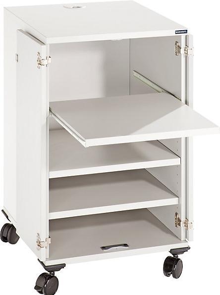 Produktbild eurokraft pro Multimediawagen, mobil (75 x 53.5 x 115 cm)