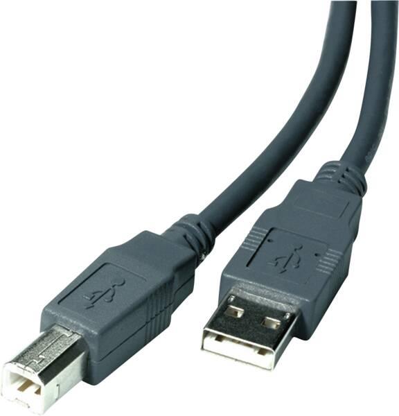 Produktbild Vivanco USB-A <-> USB-B Kabel, 1,8m (1.80 m, USB 2.0)