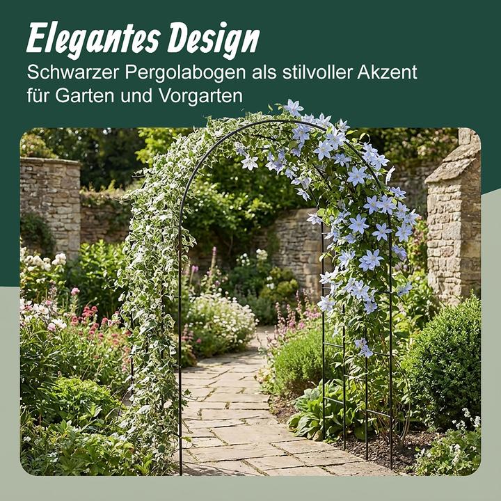 Immagine prodotto Relaxdays Rosenbogen (110 cm, 140 cm)