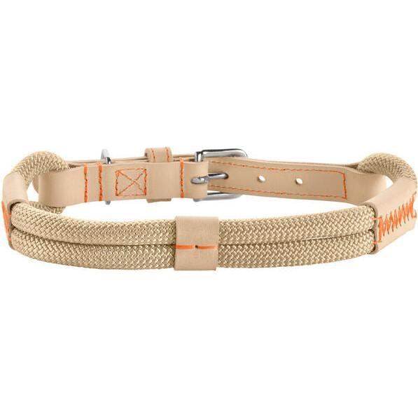 Hunter Dog collar Malia Beige 12 40-49 cm (12, Cane, Passeggiare), Collare + Guinzaglio