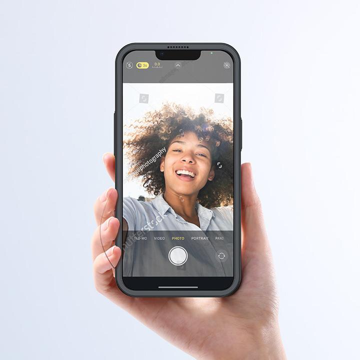Produktbild Joyroom 360 Full Case front and back cover for iPhone 13 Pro + tempered glass screen protector black (1 Stück, Apple iPhone 13 Pro)