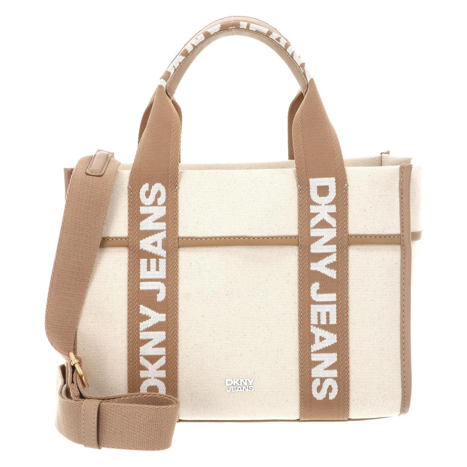 Dkny, Damen, Handtasche, Barrett Tote Bag, Braun, Beige