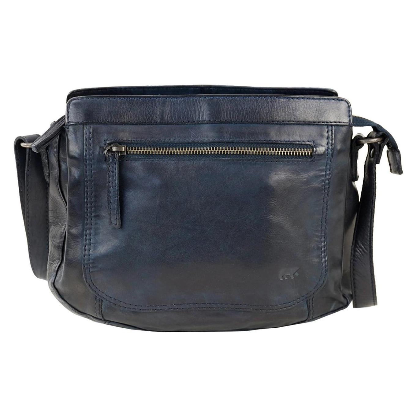 Bear Rock, Vrouwen, Handtas, Borsa A Spalla In Pelle Miley, Blauw