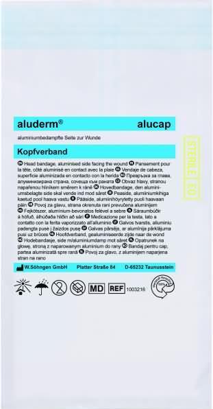 Produktbild Söhngen aluderm- alucap Kopfverbandhaube, Einzeln, steril verpackt