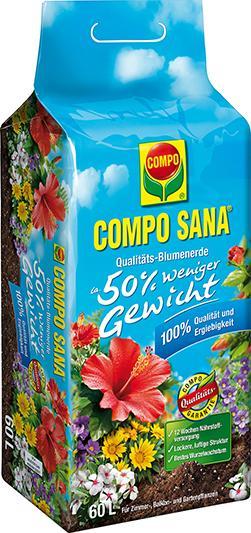 Produktbild Compo Blumenerde Sana 60 L ca. 50% weniger Gewicht (60 l)