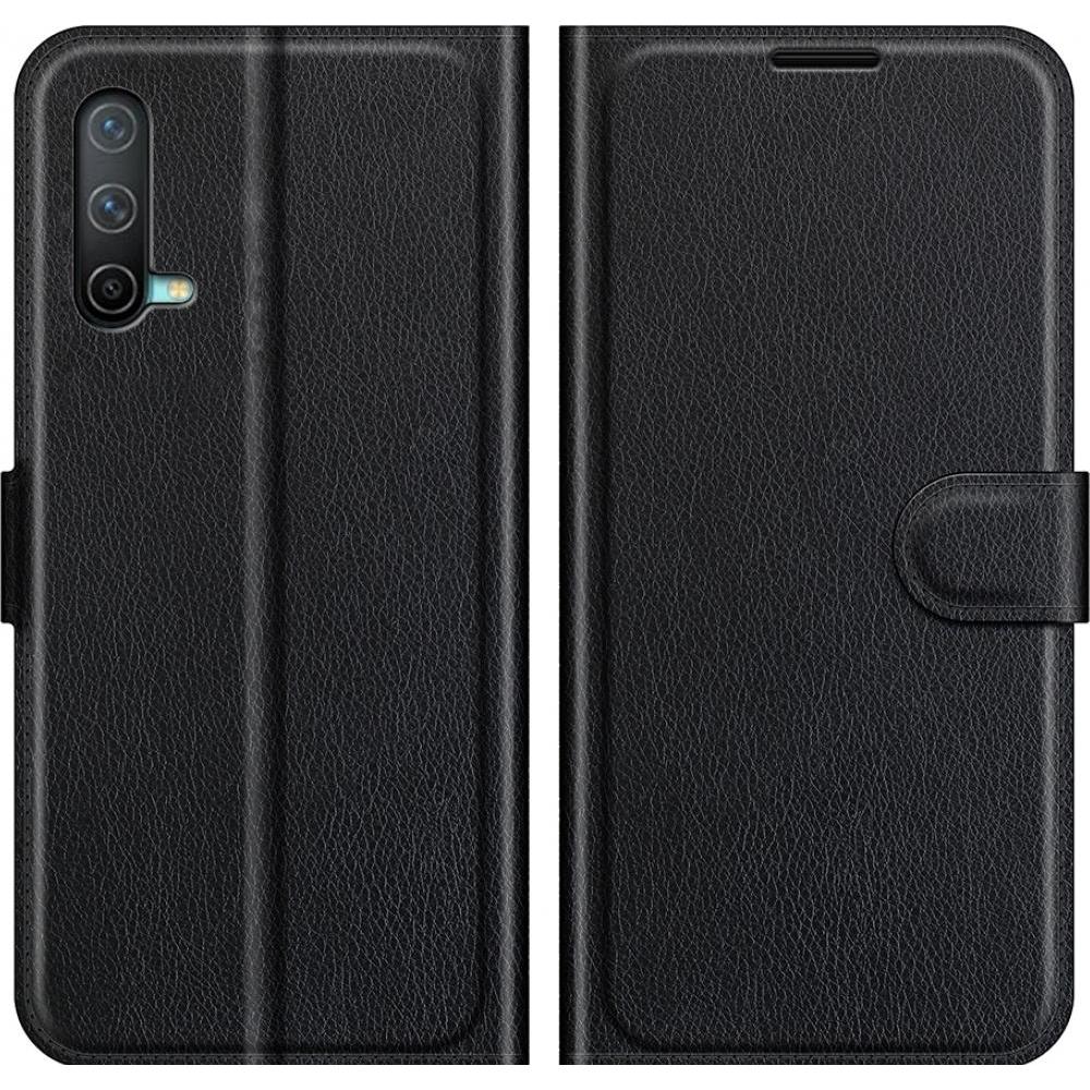 Thumbnail - Screenguard OnePlus Nord CE 5G Leather Guard Lederhülle (OnePlus Nord CE 5G), Smartphone Hülle, Schwarz