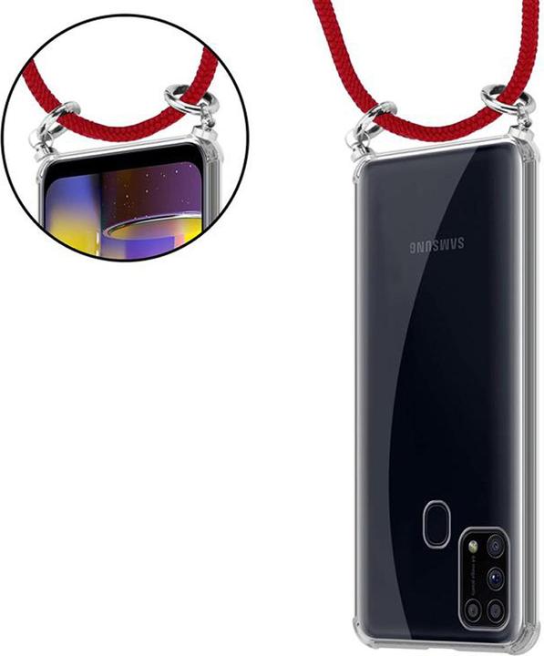 Produktbild Cadorabo TPU Handy Kette SILBER Cover