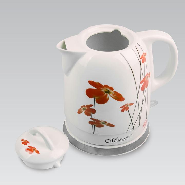 Produktbild Feel-Maestro MR-066-RED FLOWERS Wasserkocher (1.50 l)