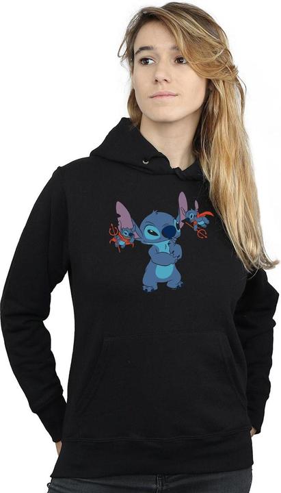 Image du produit Disney - Sweat à capuche LILO AND STITCH LITTLE DEVILS - Femme (XL)