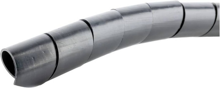 Produktbild WKK GST 6 Spiralschlauch Schwarz 10 m (Kabelspiralschlauch, 1000 cm)