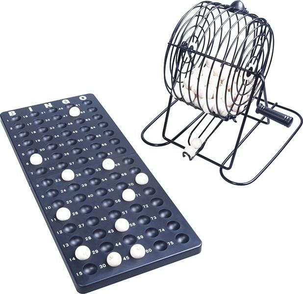 Immagine prodotto Natural games Bingo con cestino in metallo (Tedesco)