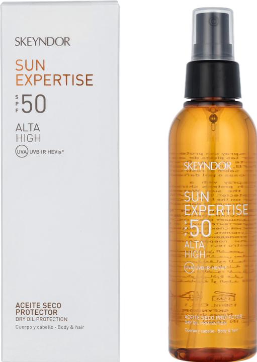 Produktbild Skeyndor Sun Expertise Dry Oil Protection Body & Hair SPF50 (Sonnenöl, SPF 50, 150 ml, 150 g)