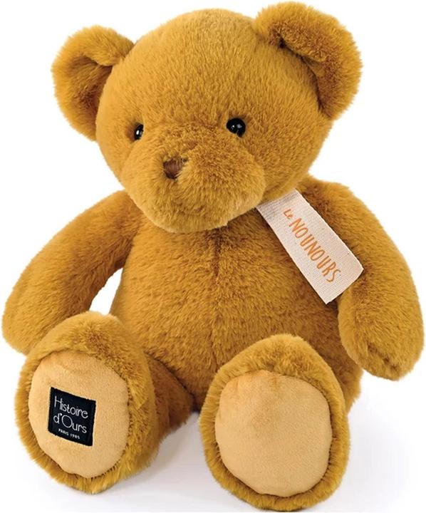 Actual product image Doudou et Compagnie Bear Nounours, ochre 40cm (40 cm)