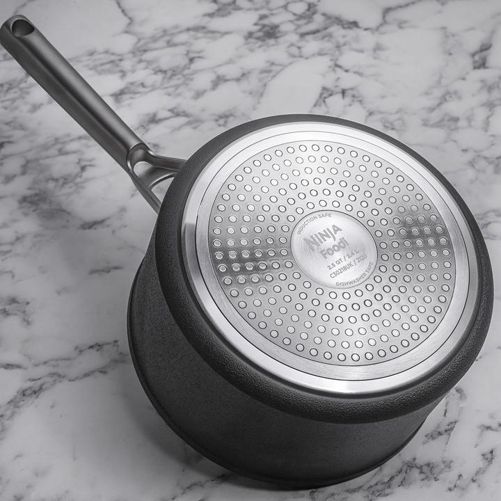 Image du produit Ninja C30218EU Foodi ZEROSTICK Casserole à manche 18 cm + couvercle (Casserole à manche, Aluminium)