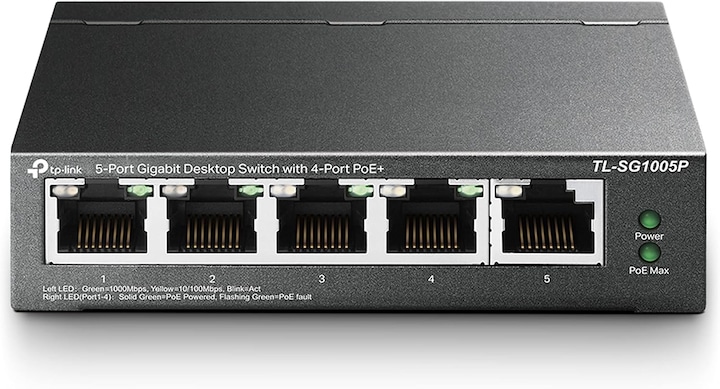 Image du produit TP-Link Tl-Sg1005p (5 Ports)