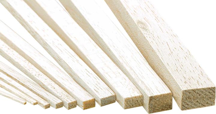 Actual product image Aigner Balsa balsa strip 10/15mm/1lfm