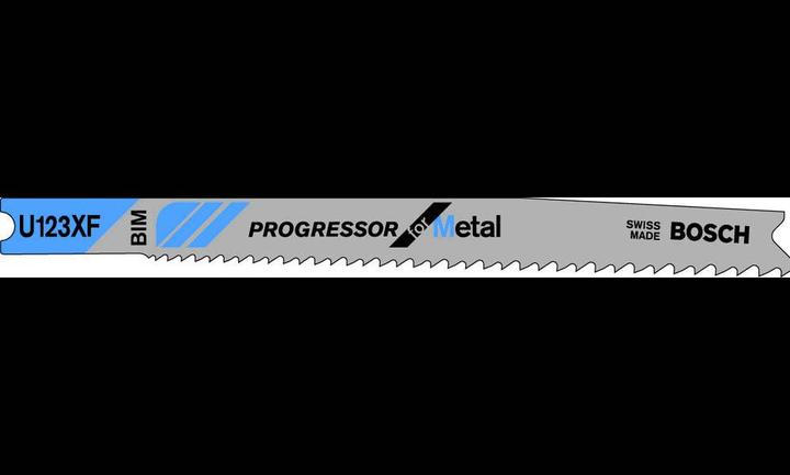Produktbild Bosch Zubehör Stichsägeblatt HSS, U 123 XF Progressor for Metal