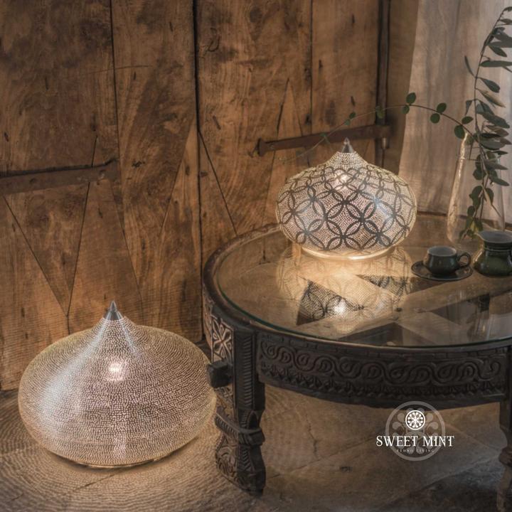 Actual product image Sweet Mint Oriental Lamp Potiki Dots (E27)