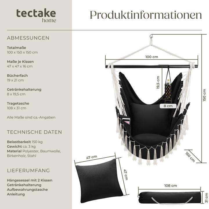 Actual product image tectake Malika (150 kg)