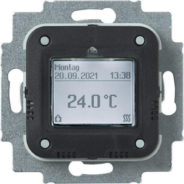 Actual product image Busch-Jaeger BJ Room thermostat 1098 U-102m. Set point display & timer