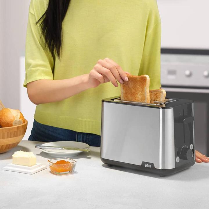 Actual product image Braun Toaster HT 1510 BK 2 slices