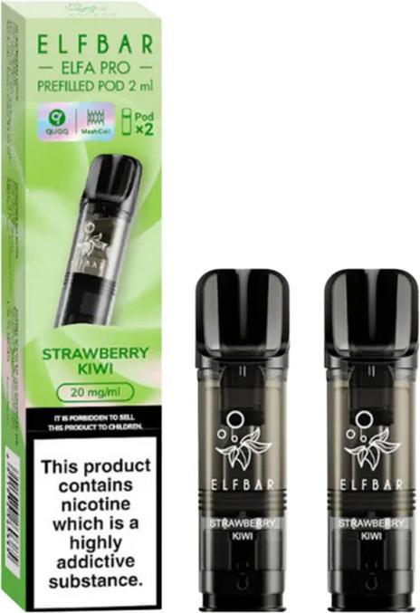 Actual product image Elfbar Elfa Pro (Strawberry, Kiwi)