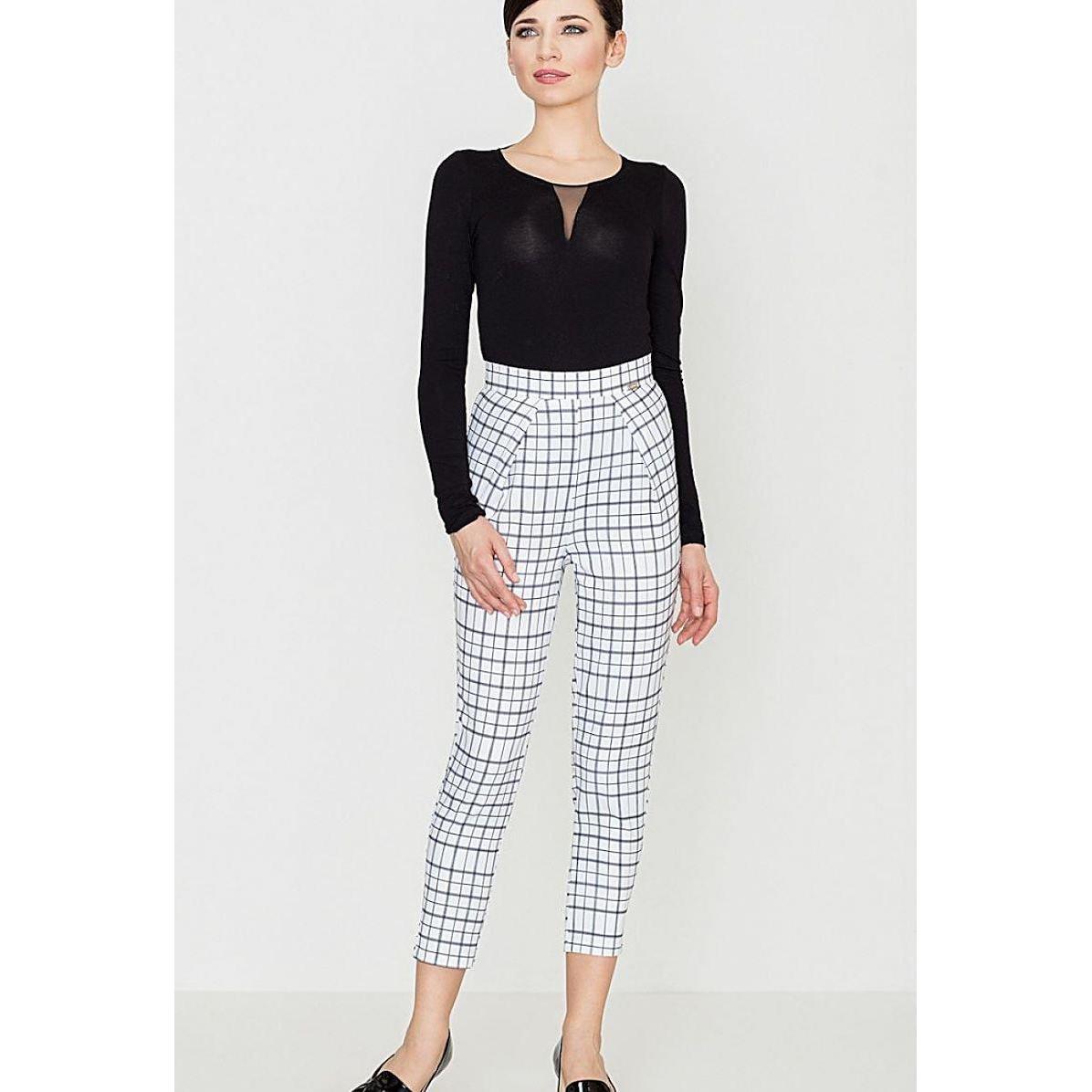 Lenitif, Damen, Hosen, Damen Hose, Weiss, (S)