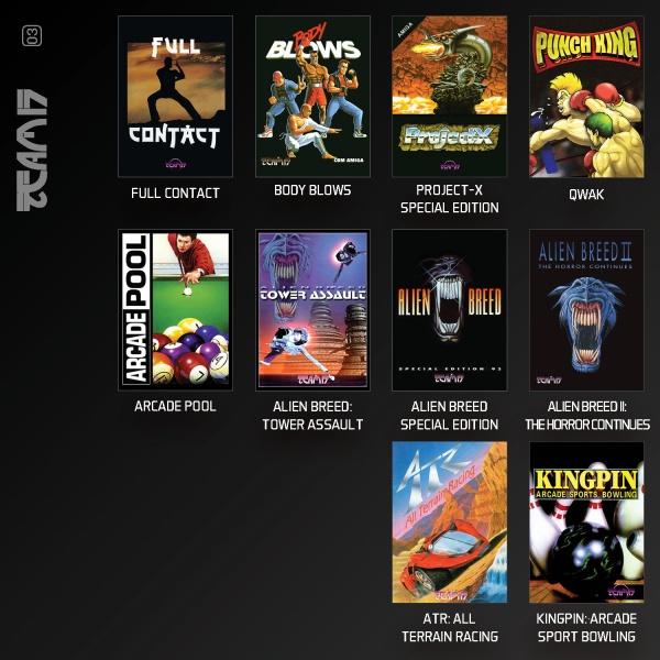 Immagine prodotto Blaze Cartuccia Evercade Team 17 Amiga Collection 1 (Arcade, EN)