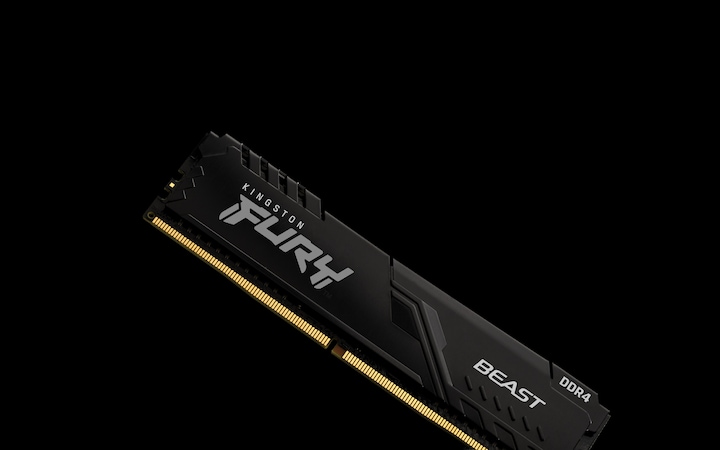 Actual product image Kingston FURY Beast (2 x 8GB, 3600 MHz, DDR4-RAM, DIMM)