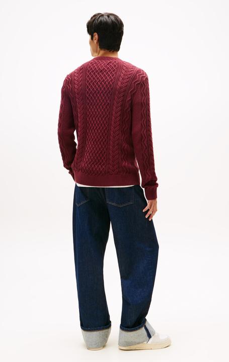 Produktbild Tommy Jeans Tjm Slm Badge Cable Knit Sweater (M)