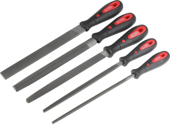 Image du produit RS PRO 5 Piece File Set Bastard Cut (200 mm)