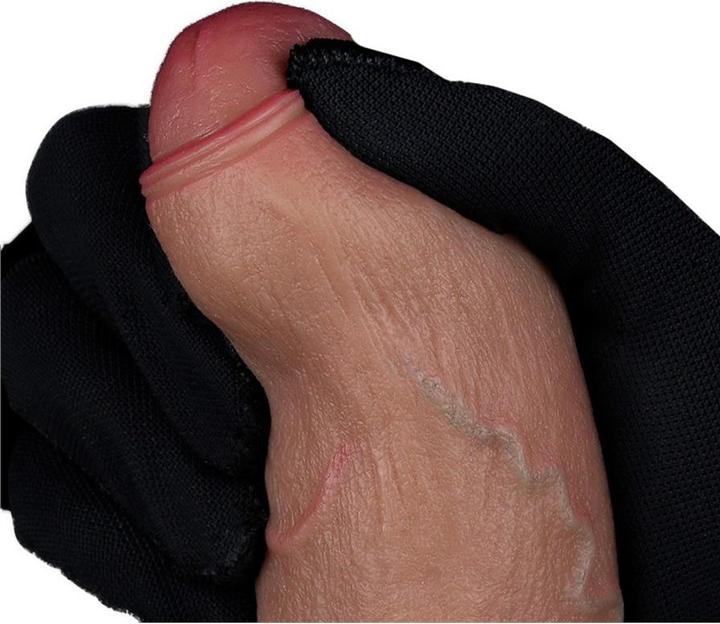 Actual product image Lovetoy Two-layer silicone dildo