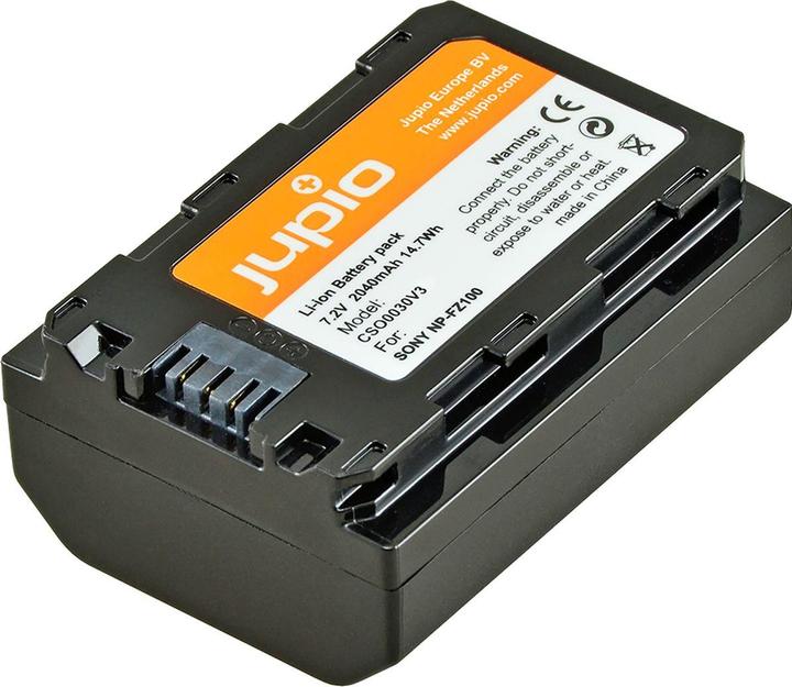 Actual product image Jupio Sony NP-FZ100 2040mAh (Camera battery)