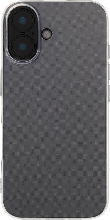 FoneKit iPhone 16 Silicone Case, Transparent (Apple iPhone 16)