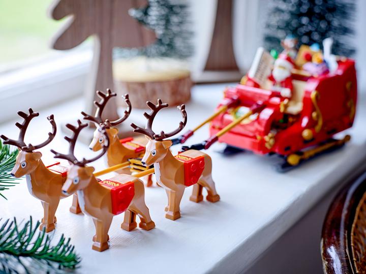 Actual product image LEGO Classic Santa Claus sleigh 40499 (40499, LEGO Classic, LEGO Rare Sets)
