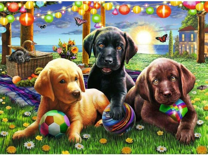 Immagine prodotto Ravensburger Picnic per cani (100 pezzi)