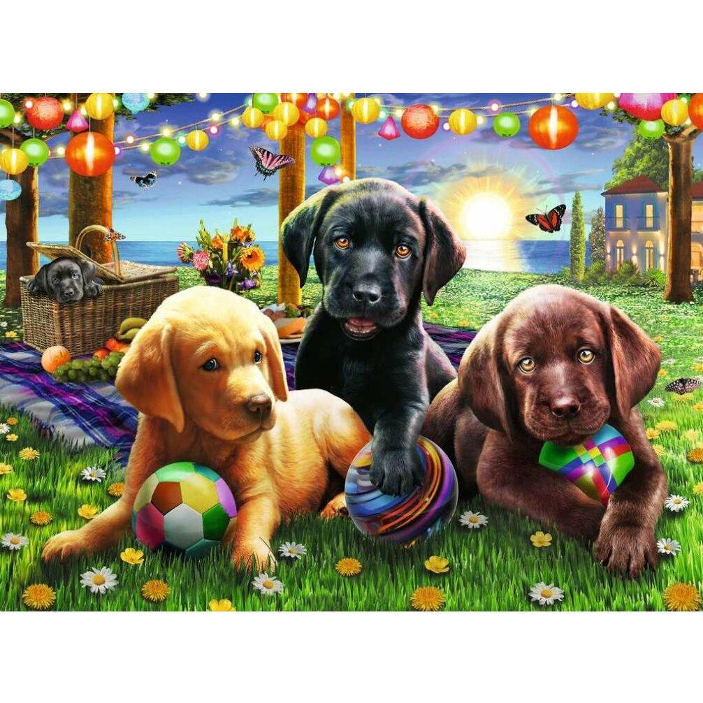 Thumbnail - Ravensburger Hunde Picknick (100 Teile)