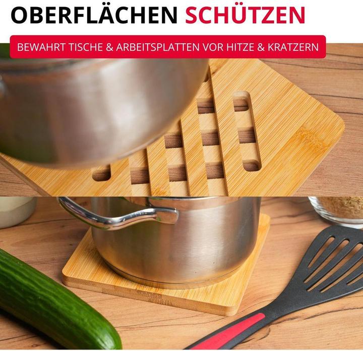 Productafbeelding Westmark Onderzetter vierkant set van 2 (2x, Pan onderzetter)