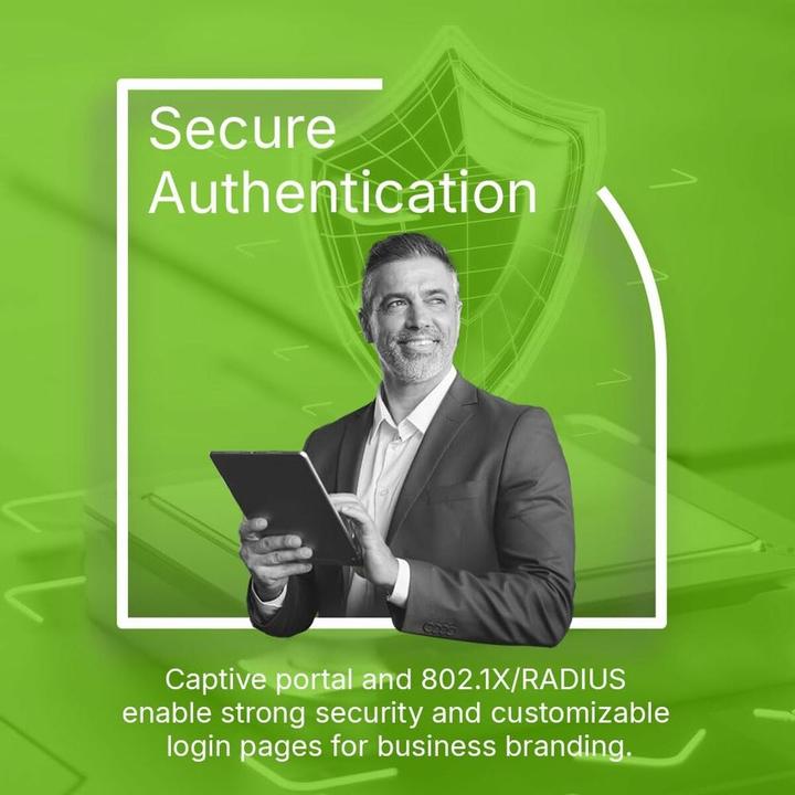 Produktbild Zyxel NWA90BE 4-Stream WiFi 7 Dual-Radio NebulaFlex Access P (4324 Mbit/s)