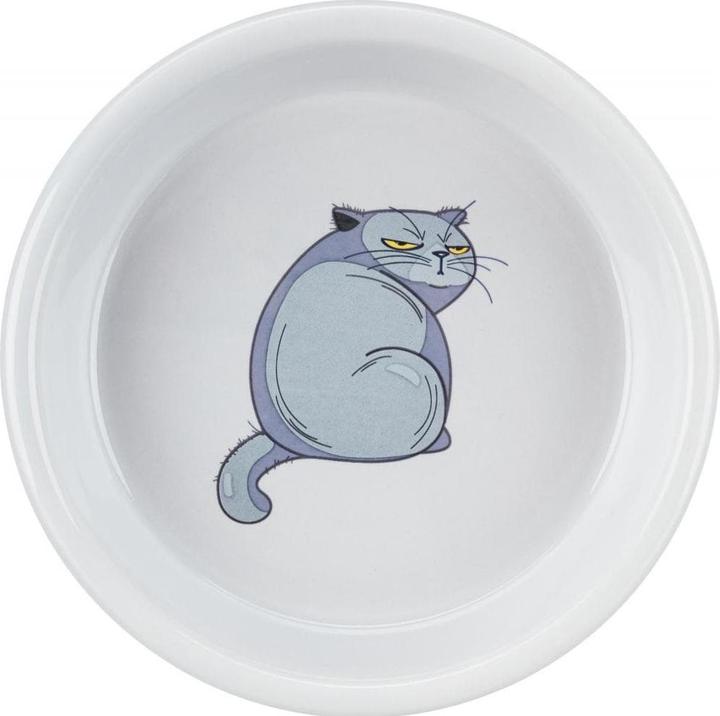 Actual product image Trixie Ceramic bowl with motif (0.25 l)