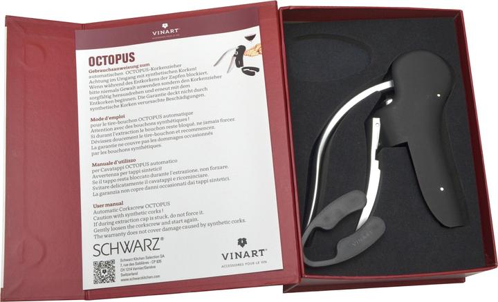 Image du produit Schwarz Kitchen Octopus (Tire-bouchon levier)