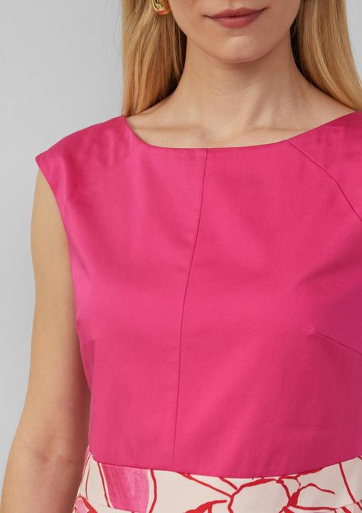 Immagine prodotto S.Oliver Kleid Ärmelloses Kleid aus Baumwollmix mit ausgestelltem Rock (42)