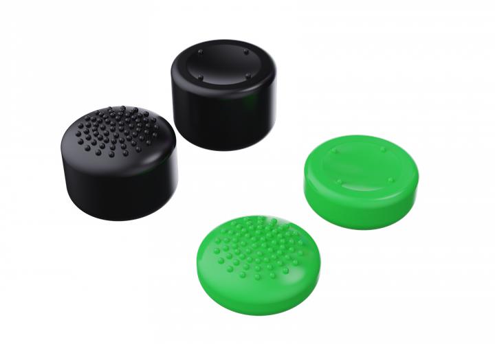 Piranha Silicone Thumb Grips - 2 Medium 2 Tall (Xbox One S, Xbox One X, Xbox Series S, Xbox Series X)
